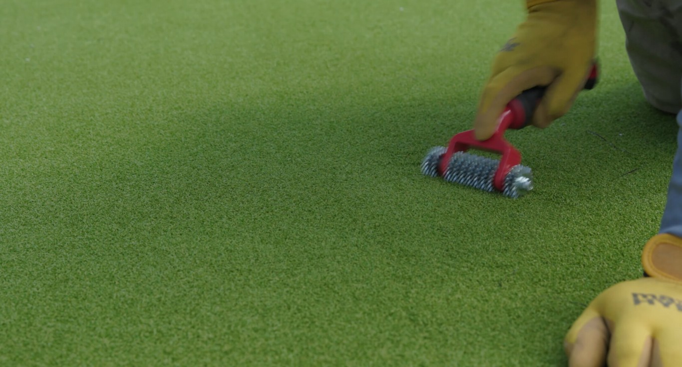 Backyard Putting Greens installation in Salinas, CA